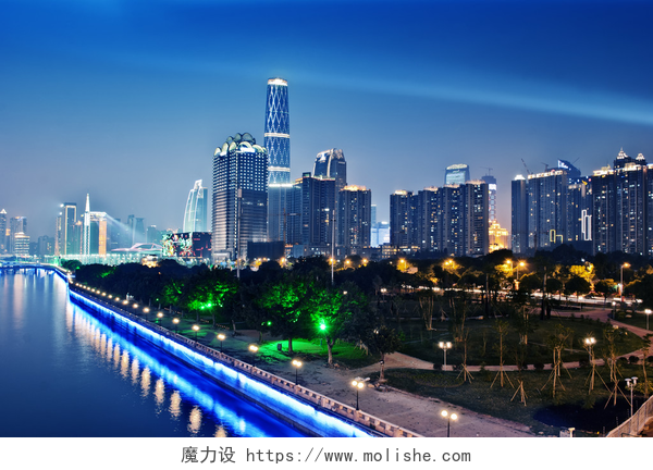 珠江与广州市金融区的现代化建设广州